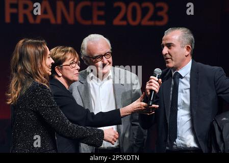 Strasburgo, Francia. 06th Mar, 2023. Alain Ducasse durante la 2023 edizione della cerimonia di premiazione della guida Michelin, il 6 marzo 2023 a Strasburgo, Francia orientale. Foto di Nicolas Roses/ABACAPRESS.COM Credit: Abaca Press/Alamy Live News Foto Stock