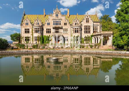 Residenza estiva del Castello di Altensteiner a Altensteiner Park, Turingia, Germania, Euruope Foto Stock