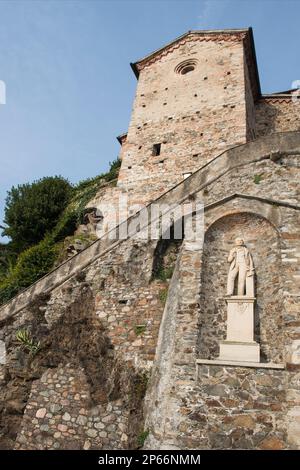 Svizzera Canton Ticino, Morcote Foto Stock