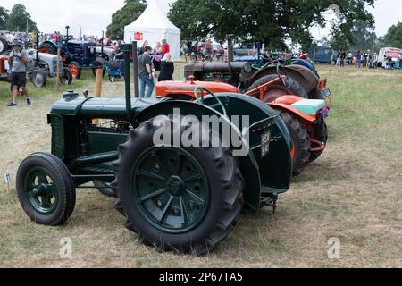 Fiera del vapore di Shrewsbury 2022 Foto Stock