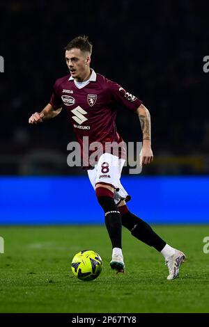 Torino, Italia. 06 marzo 2023. Durante la Serie Una partita di calcio tra Torino FC e Bologna FC. Credit: Nicolò campo/Alamy Live News Foto Stock