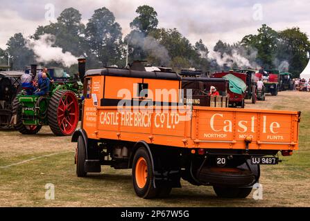 Fiera del vapore di Shrewsbury 2022 Foto Stock