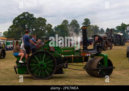 Fiera del vapore di Shrewsbury 2022 Foto Stock