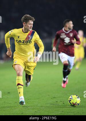 Torino, Italia. 06th Mar, 2023. Joaquin Sosa (Bologna FC) durante Torino FC vs Bologna FC, calcio italiano Serie A match in Torino, marzo 06 2023 Credit: Independent Photo Agency/Alamy Live News Foto Stock