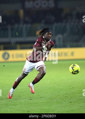 Torino, Italia. 06th Mar, 2023. Yann Karamoh (Torino FC) durante Torino FC vs Bologna FC, calcio italiano Serie A match in Torino, marzo 06 2023 Credit: Independent Photo Agency/Alamy Live News Foto Stock