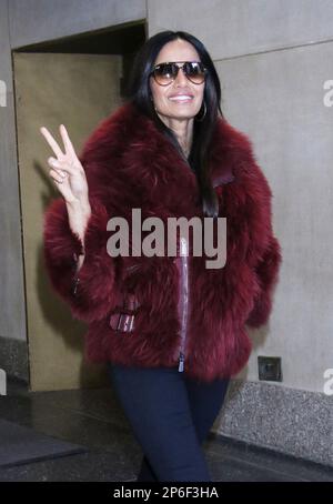 New York, NY, Stati Uniti. 07th Mar, 2023. Padma Lakshmi al NBC's Today Show di New York il 07 marzo 2023. Credit: RW/Media Punch/Alamy Live News Foto Stock