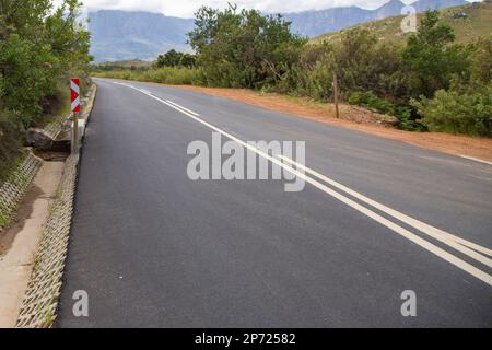 Il Passo Bain's Kloof vicino a Welington, nella parte occidentale del Sud Africa Foto Stock