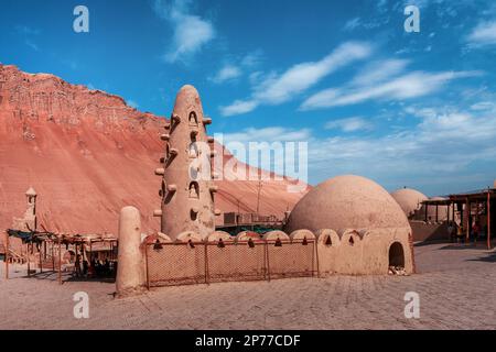 Xinjiang turpan in tutta la tomba di astana Foto Stock