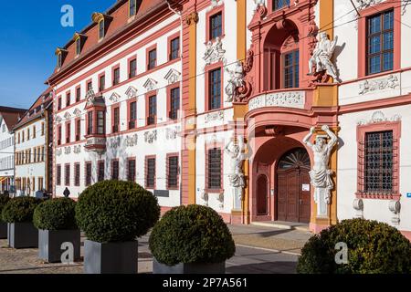 Impressioni fotografiche da Erfurt, capitale della Turingia Foto Stock