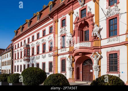 Impressioni fotografiche da Erfurt, capitale della Turingia Foto Stock