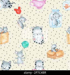 Un motivo senza cuciture che può essere utilizzato per stampe, tessuti, progettazione e molto altro. L'unico limite è la vostra immaginazione! Foto Stock