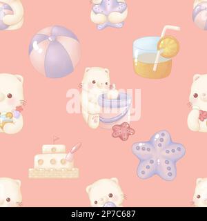 Un motivo senza cuciture che può essere utilizzato per stampe, tessuti, progettazione e molto altro. L'unico limite è la vostra immaginazione! Foto Stock