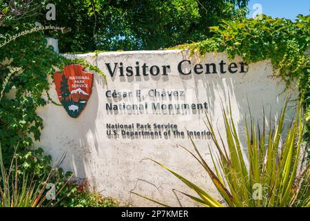 Monumento nazionale César E. Chávez, California Foto Stock