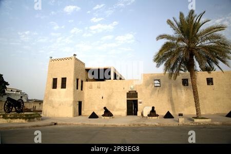 Museo in un antico forte a Umm al Quwain, 2008 Foto Stock