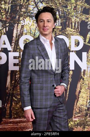 Londra, Regno Unito. 08th Mar, 2023. Zach Broff a Good Person UK Premiere, il 8th marzo 2023 a Londra, Regno Unito. Foto di Stuart Hardy/ABACAPRESS.COM Credit: Abaca Press/Alamy Live News Foto Stock