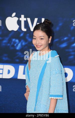 Maia Shibutani partecipa alla 'Ted lasso' - Stagione 3 Premiere. Foto Stock
