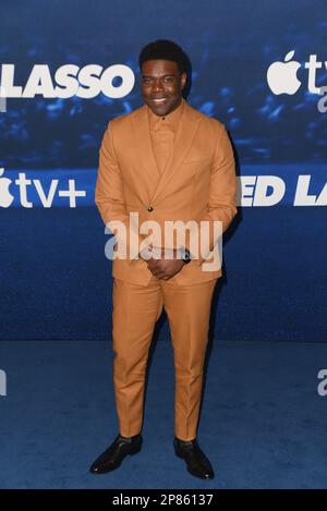 Sam Richardson partecipa alla "Ted lasso" - Stagione 3 Premiere. Foto Stock