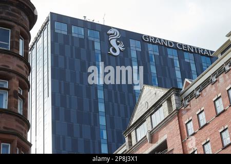 grand Central Hotel Belfast Irlanda del Nord Regno Unito Foto Stock