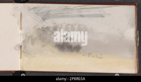 Il canale Sketchbook circa 1845 di Joseph Mallord William Turner Foto Stock