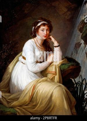 Contessa Anna Ivanovna Tolstaya (1774-1825) di Élisabeth Vigée le Brun (1755-1842), olio su tela, 1796 Foto Stock