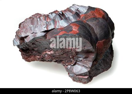 Ematite / Haematite (principale minerale di ferro) Foto Stock