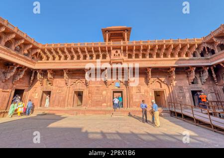 Forte di Arga Patrimonio Mondiale dell'Umanità dell'UNESCO in India Foto Stock