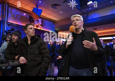 VOLENDAM - Presidente della RVC Jaap Veerman durante la serata sarà presente una delegazione del consiglio di amministrazione, della direzione e del personale tecnico per informare e rispondere a qualsiasi domanda su tutte le questioni riguardanti il club. ANP OLAF KRAAK Foto Stock