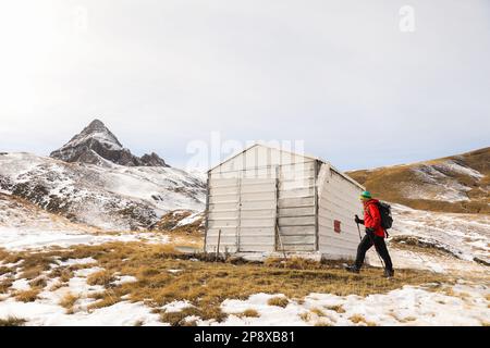 Valle di Izas nei Pirenei, Aragona, Spagna Foto Stock