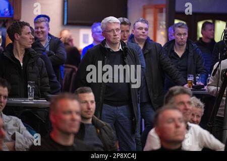 VOLENDAM - Presidente della RVC Jaap Veerman durante la serata sarà presente una delegazione del consiglio di amministrazione, della direzione e del personale tecnico per informare e rispondere a qualsiasi domanda su tutte le questioni riguardanti il club. ANP OLAF KRAAK Foto Stock