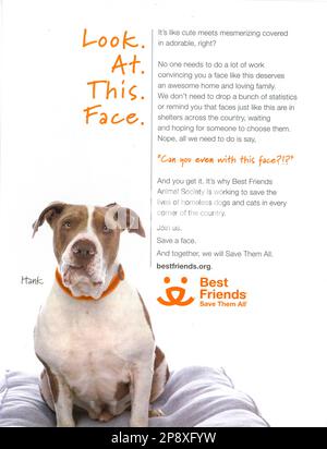 Marzo 2023 'Conde Nast Traveler' rivista Advert, USA Foto Stock