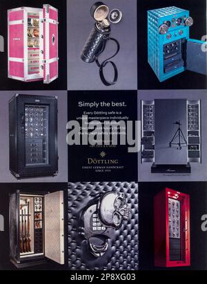 Marzo 2023 'Conde Nast Traveler' rivista Advert, USA Foto Stock