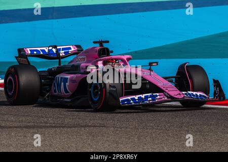 MANAMA, BAHRAIN, circuito di Sakhir, 4. Marzo 2023: #31, Esteban OCON, fra, Alpine F1 Team, durante il Gran Premio di Formula uno del Bahrain al Bahrain Inte Foto Stock