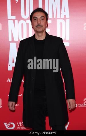 Milano, Italia. 09th Mar, 2023. Milano, anteprima cinematografica 'l'ultima notte d'amore' - Emiliano Brioschi Credit: Independent Photo Agency/Alamy Live News Foto Stock