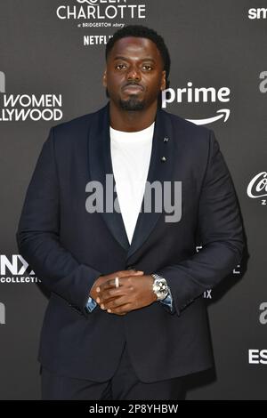 Los Angeles, California. 9th Mar, 2023. Daniel Kaluuya all'Essence 16th Annual Black Women in Hollywood Awards presso il Fairmont Century Plaza di Los Angeles, California, il 9 marzo 2023. Credit: Credit: Koi Sojer/Snap'n U Photos/Media Punch/Alamy Live News Foto Stock