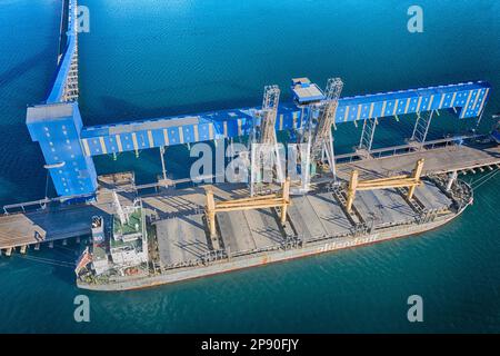 Kwinana Grain Terminal - Rockingham Australia Occidentale Foto Stock