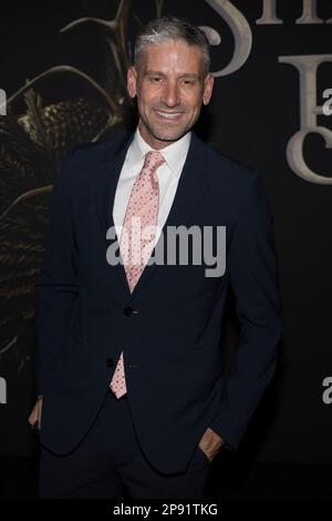 Los Angeles, Stati Uniti. 09th Mar, 2023. Josh Barry partecipa agli arrivi di Netflix Shadow and Bone Premiere al Tudum Theater di Los Angeles, California, il 9 marzo 2023. (Foto di Corine Solberg/Sipa USA) Credit: Sipa USA/Alamy Live News Foto Stock