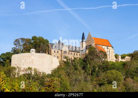 Castello di Mansfeld Foto Stock