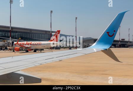 Milas-Bodrum Havalimanı (aeroporto), Turchia Foto Stock