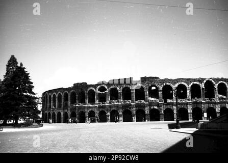 Verona - Arena di Verona (anni 30) Foto Stock