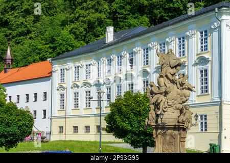 Fulnek, Palazzo di Knurr a Moravskoslezsky, Regione Moravo-Slesiana, Regione Mährisch-schlesische, Ceco Foto Stock