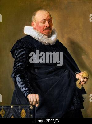 Ritratto di un uomo anziano di Frans Hals (c.1582-1666), olio su tela, c. 1627-30 Foto Stock
