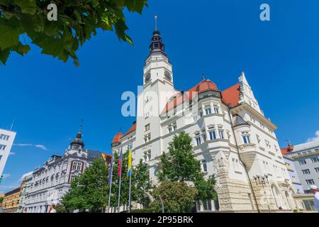 Opava (Troppau), Municipio di Moravskoslezsky, Regione Moravo-Slesiana, Regione Mährisch-schlesische, Ceco Foto Stock