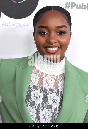 Beverly Hills, California, USA 10th Marzo 2023 l'attrice Daniele Lawson partecipa al 60th° Premio annuale Internazionale dei Cinematografi Guild Publicists il 10 Marzo 2023 al Beverly Hilton Hotel di Beverly Hills, California, USA. Foto di Barry King/Alamy Live News Foto Stock