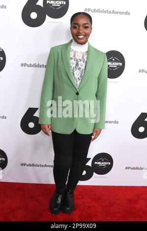 Beverly Hills, California, USA 10th Marzo 2023 l'attrice Daniele Lawson partecipa al 60th° Premio annuale Internazionale dei Cinematografi Guild Publicists il 10 Marzo 2023 al Beverly Hilton Hotel di Beverly Hills, California, USA. Foto di Barry King/Alamy Live News Foto Stock