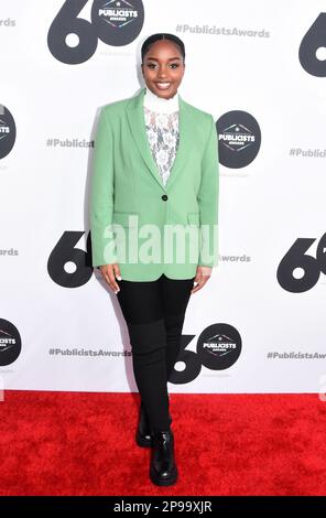 Beverly Hills, California, USA 10th Marzo 2023 l'attrice Daniele Lawson partecipa al 60th° Premio annuale Internazionale dei Cinematografi Guild Publicists il 10 Marzo 2023 al Beverly Hilton Hotel di Beverly Hills, California, USA. Foto di Barry King/Alamy Live News Foto Stock