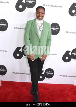 Beverly Hills, California, USA 10th Marzo 2023 l'attrice Daniele Lawson partecipa al 60th° Premio annuale Internazionale dei Cinematografi Guild Publicists il 10 Marzo 2023 al Beverly Hilton Hotel di Beverly Hills, California, USA. Foto di Barry King/Alamy Live News Foto Stock