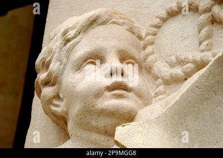 Dintorni vicino alla Cattedrale di Salisburgo, è la cattedrale barocca del 17th ° secolo, dedicata a Saint Rupert e Saint Vergilius, Salisburgo, Austria, Europa Foto Stock