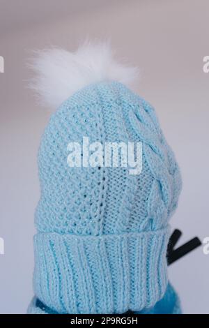 Abbigliamento realizzato in lana lavorata a maglia Foto Stock