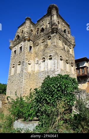 Situato a Aydın, in Turchia, l'Arpaz Bey Mansion è stato costruito durante il periodo ottomano. Foto Stock