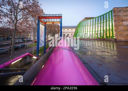 Neue Staatsgalerie (Nuova Galleria di Stato) - Stoccarda, Germania Foto Stock